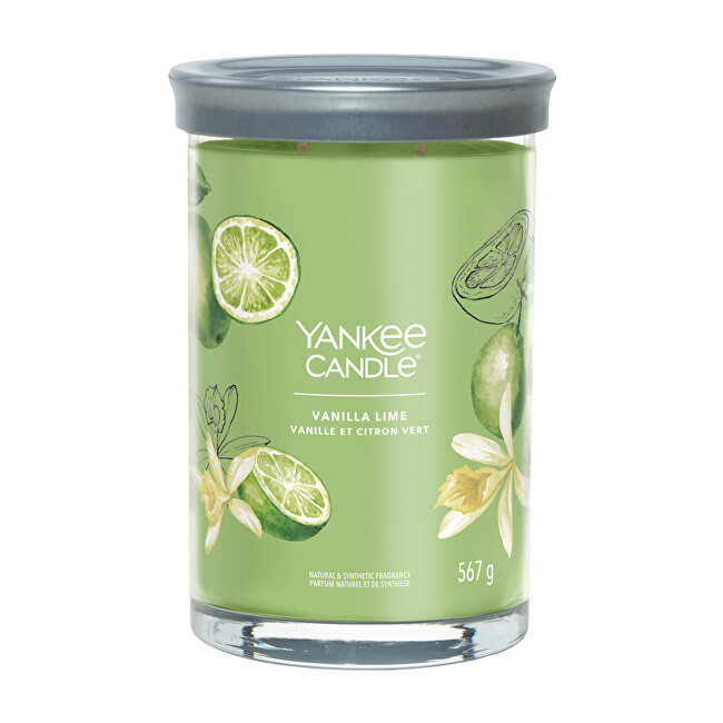 Yankee Candle Aromatic candle Signature tumbler large Vanilla Lime 567 g Unisex