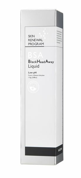 Mizon Skin peeling for blackheads BSA BlackHead Away (Liquid) 110 g vietinės priežiūros priemonė