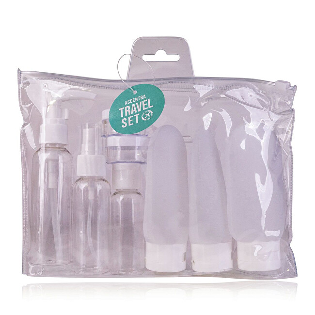 Accentra Travel set in PVC bag 11 pcs Unisex
