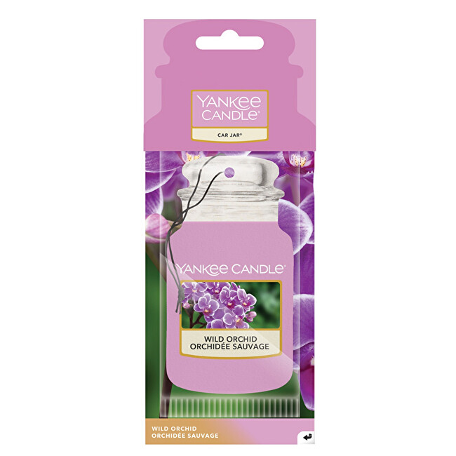 Yankee Candle Paper tag Classic Wild Orchid 1 pc. automobilio gaiviklis