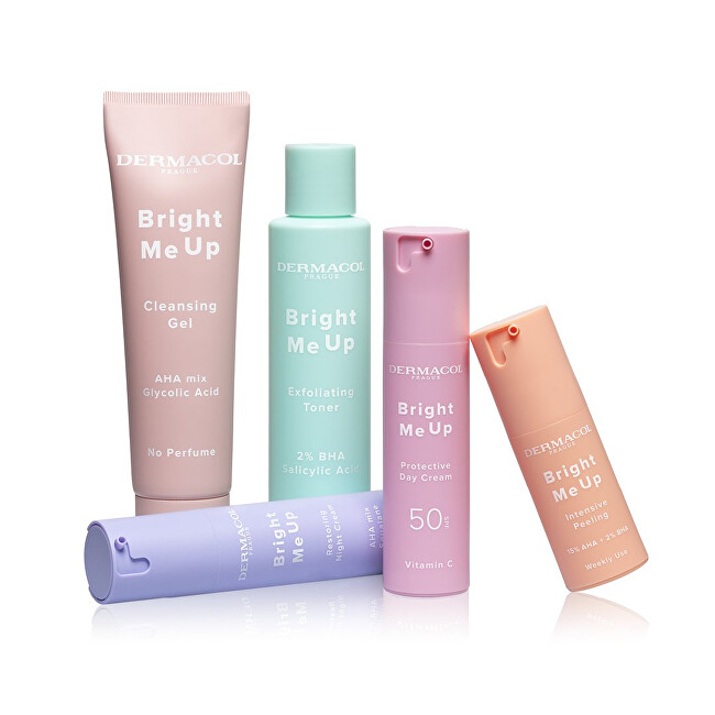 Dermacol Bright Me Up Cleansing Gel 150 ml 150ml makiažo valiklis