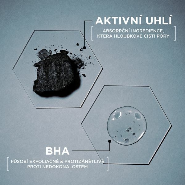 Garnier 3v1 Black Pure Active (Intensive Charcoal Anti-Blackhead) 150ml 150ml vietinės priežiūros priemonė