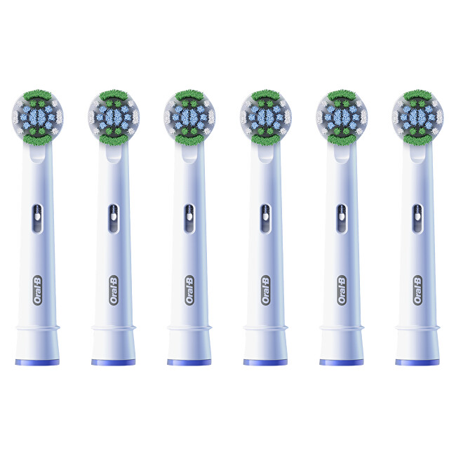 Oral B Precision Clean EB20 replacement brush heads 6 pcs. dantų &scaron;epetėlis