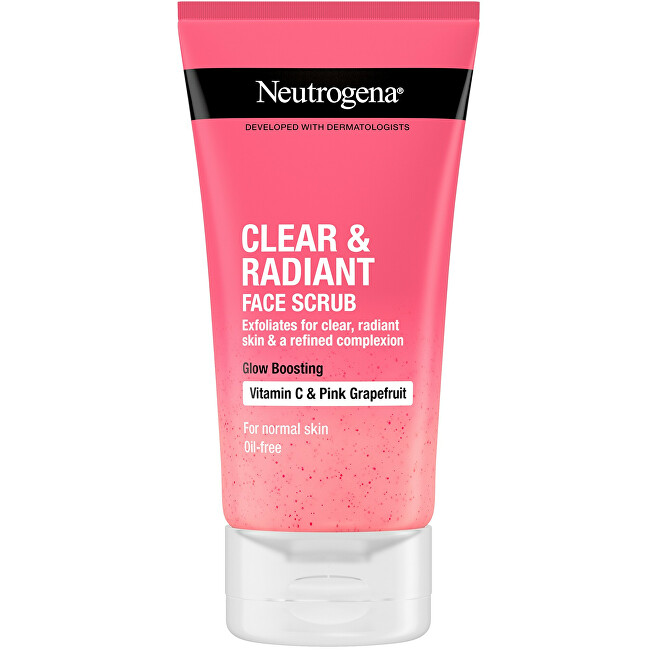 Neutrogena Refreshing peeling with pink grapefruit extract Clear & Radiant (Face Scrub) 150 ml 150ml