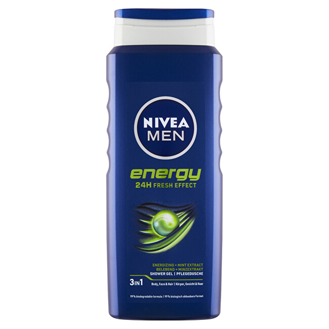 Nivea Shower gel for men Energy 500ml Vyrams