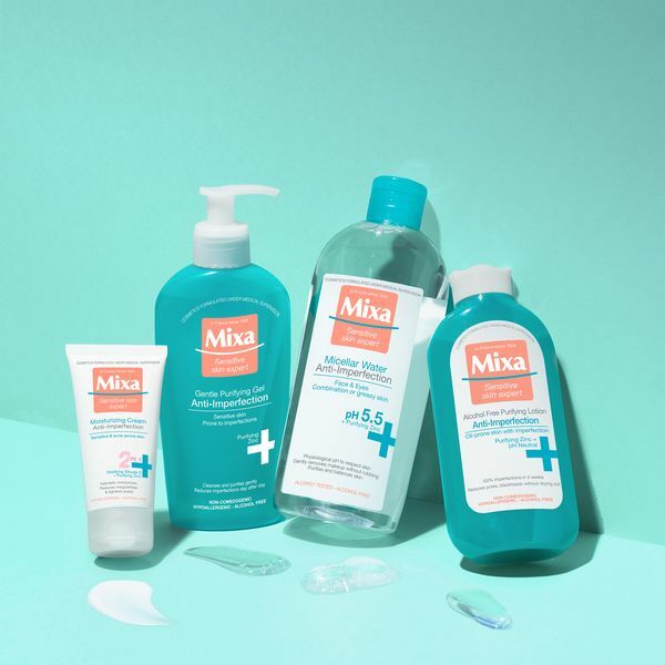 Mixa Gentle Purifying Gel 200 ml 200ml makiažo valiklis