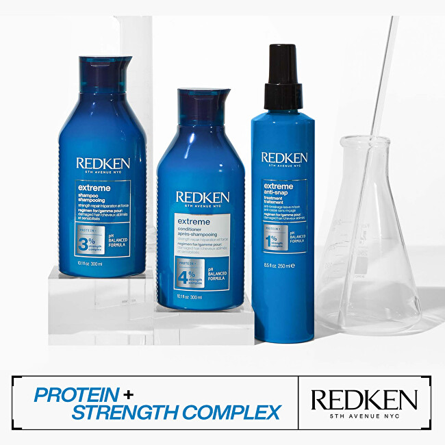 Redken Extreme (Anti-Snap Anti-Breakage Leave-In Treatment) for Sensitive and Damaged Hair 250ml atstatomoji plaukų priežiūros priemonė