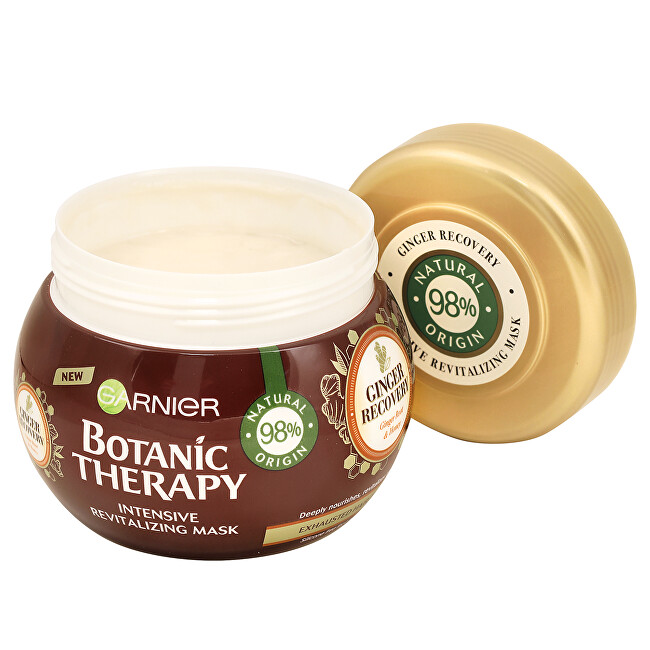 Garnier Revitalizing Mask with Ginger and Honey for Dull and Fine Hair Botanic Therapy (Revitalizing Mask) 3 300ml atstatomoji plaukų priežiūros priemonė