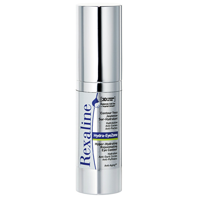Rexaline Extra moisturizing cream around the eyes 3D Hydra-EyeZone 15 ml 15ml Moterims