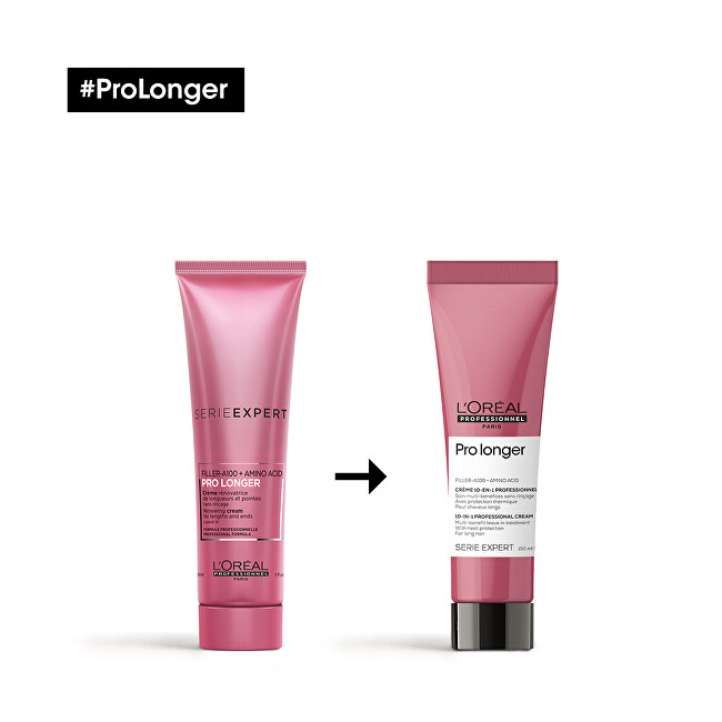 L&acute;Or&eacute;al Professionnel Serie Expert Pro Longer Long Hair (10in1 Professional Cream) 150 ml 150ml plaukų apsauga nuo kar&scaron;čio