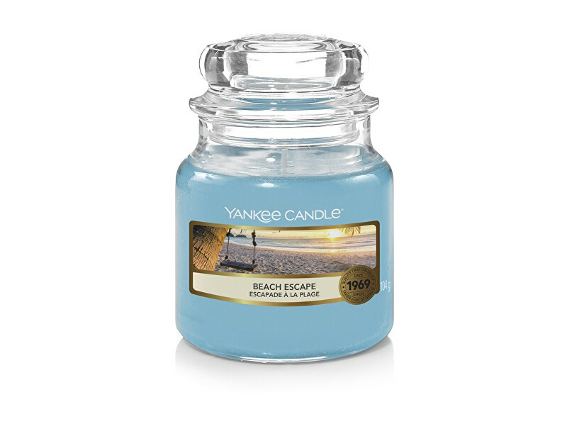 Yankee Candle Aromatic candle Classic small Beach Escape 104 g Kvepalai Unisex