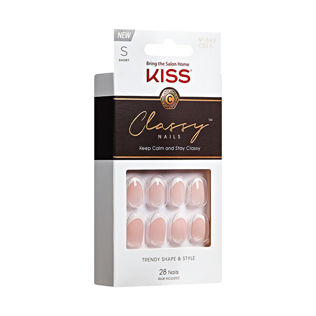Kiss Classy Nails Gel Nails (Exclusive Only) 28 pcs priemonė nagams