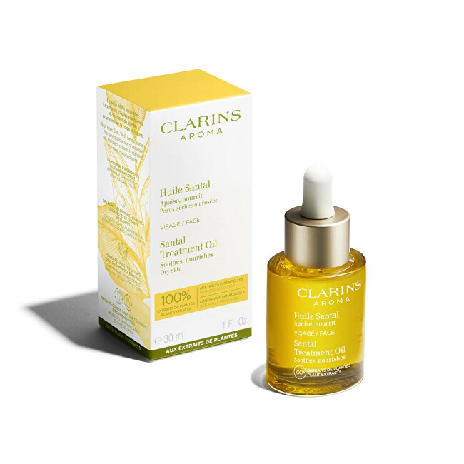Clarins Caring skin oil for dry to very dry skin Santal (Treatment Oil) 30 ml 30ml Moterims