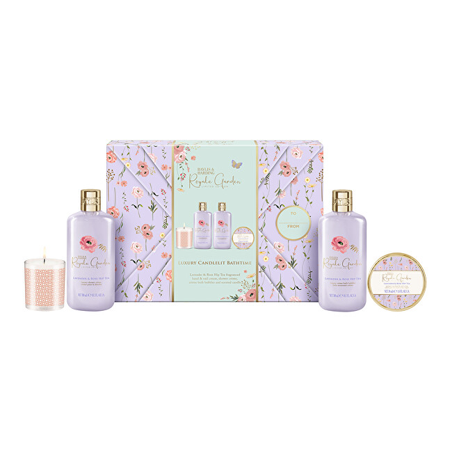 Baylis & Harding Lavender & Rosehip Tea Body Care Gift Set 4 pcs Moterims