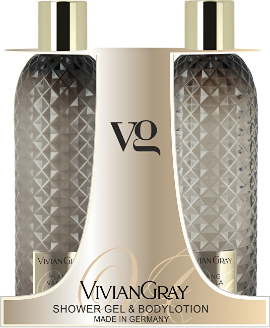 Vivian Gray Ylang & Vanilla Body Care Cosmetic Kit (Shower Gel & Body Lotion) Moterims
