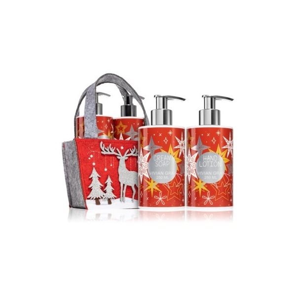 Vivian Gray Glittering Christmas Set - D&aacute;rkov&aacute; sada Vonios ir du&scaron;o priemonė Moterims