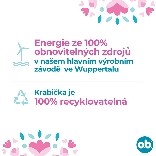 o.b. Original Super tampons 32 pcs Intymios higienos priemonė