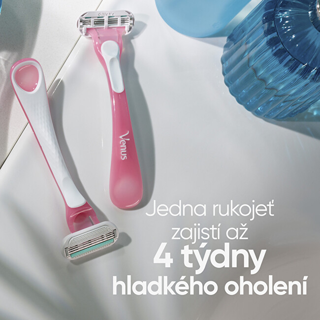 Gillette Venus Smooth Miami Disposable Razors 3 pcs skustuvas