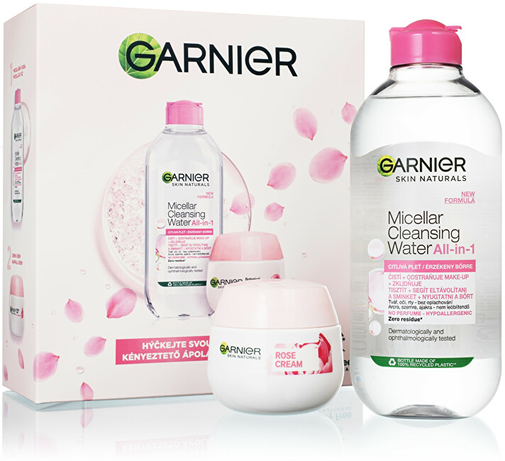 Garnier Gift set of care for sensitive skin Skin Natura l s Rose Moterims
