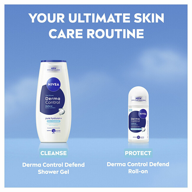 Nivea Derma Control Defend antiperspirant roll-on (Antiperspirant) 50 ml 50ml dezodorantas