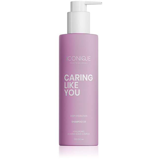 ICONIQUE Professional Shampoo for dry and damaged hair Caring Like You (Deep Hydration Shampoo) 250ml Moterims