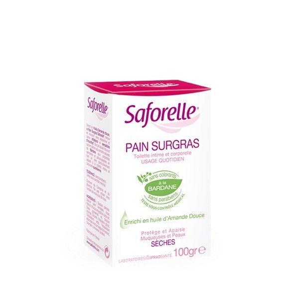 Saforelle Solid moisturizing soap for intimate hygiene 100 g Moterims