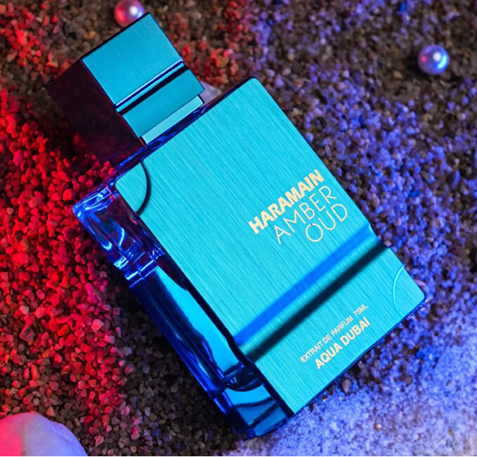 Al Haramain Amber Oud Aqua Dubai - parf&eacute;movan&yacute; extrakt 100ml kvepalai Unisex