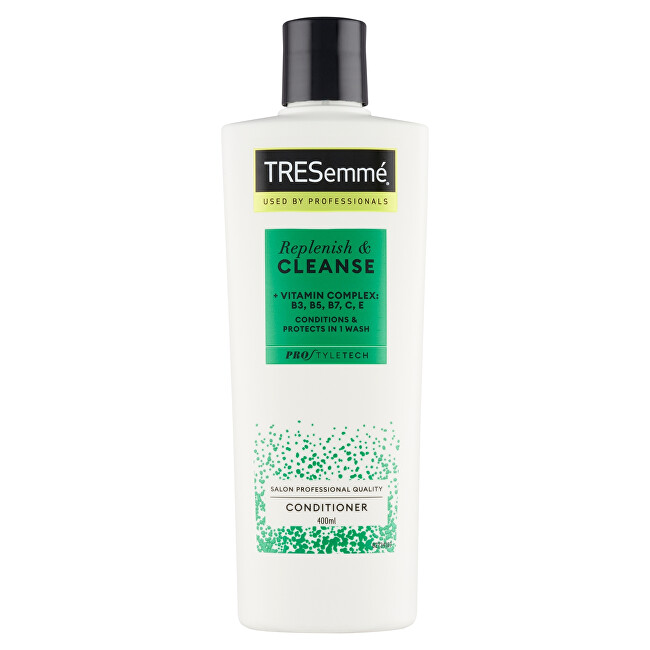 TRESemm&eacute; Conditioner with multivitamins for oily hair Replenish & Cleanse (Conditioner) 400ml Moterims