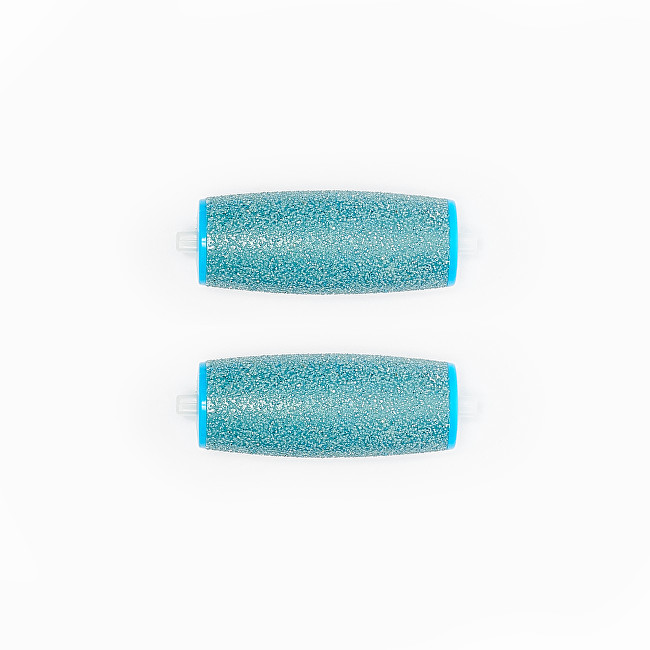 Scholl Replacement Heads to Velvet Smooth Electric Files Medium Coarse with Sea Minerals 2 Pieces Pedikiūrui