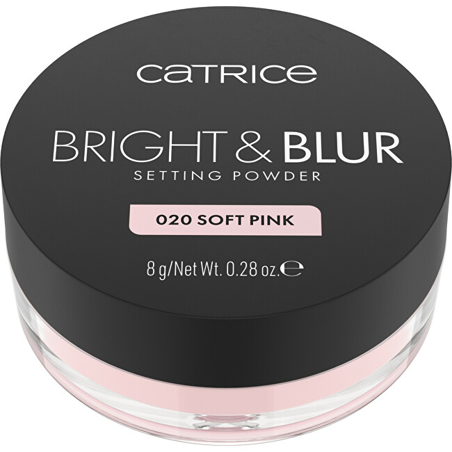 Catrice Bright & Blur Loose Powder (Setting Powder) 8 g 020 Soft Pink sausa pudra