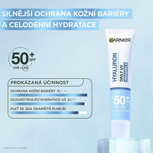 Garnier Skin fluid SPF 50+ Hyaluron UV fluid 40 ml 40ml Moterims