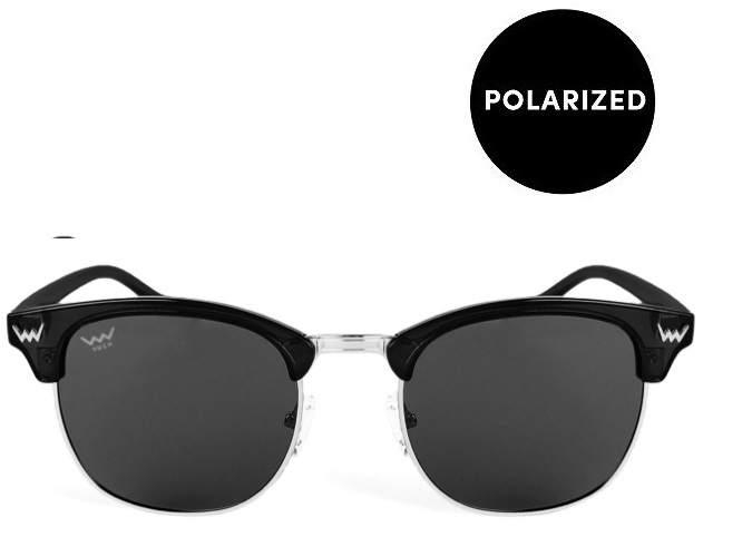 Vuch Polarizačn&iacute; slunečn&iacute; br&yacute;le Brigida Metal Black Unisex