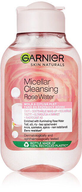 Garnier Micellar water with rose water Skin Natura l s (Micellar Clean sing Rose Water) 700ml makiažo valiklis