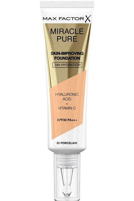 Max Factor Moisturizing make-up Miracle Pure (Skin-Improving Foundation) 30 ml 100 Cocoa Moterims