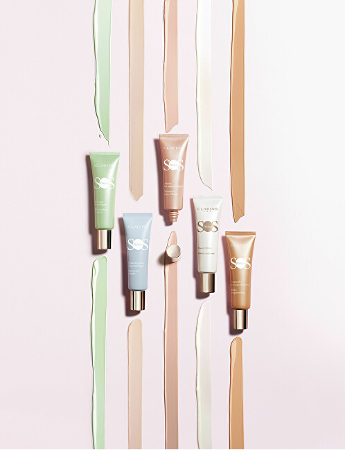 Clarins Foundation base for make-up SOS Primer 30 ml 01 Pink primeris