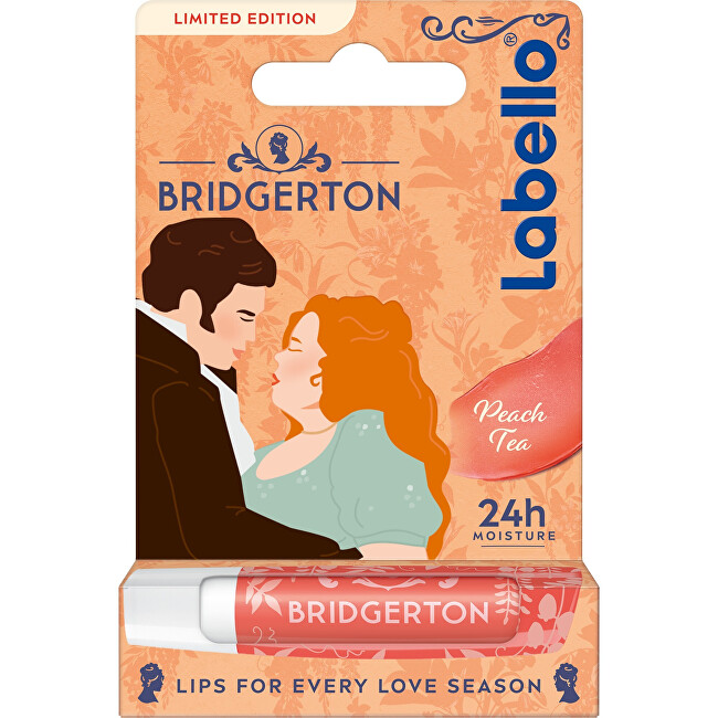 Labello Bridgerton Peach Tea Lip Balm 4.8 g Moterims
