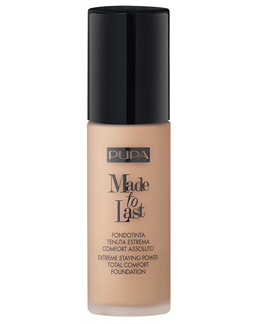 PUPA Milano Long-lasting makeup SPF 30 Made To Last Foundation 30 ml 001 Light Ivory makiažo pagrindas