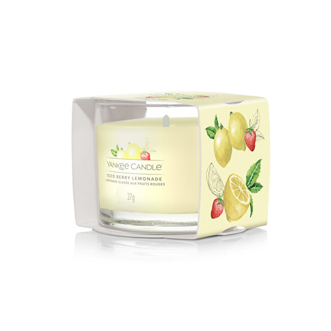 Yankee Candle Votive candle in glass Iced Berry Lemonade 37 g kvepianti žvakė