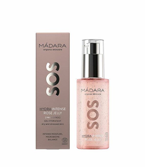 MÁDARA Intensive moisturizing hyaluronic gel with SOS Hydra rose water (Intense Rose Jelly) 75 ml 75ml