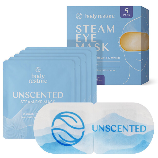 Body Restore Self-heating relaxing eye mask Steam Eye Mask 5 ks Moterims