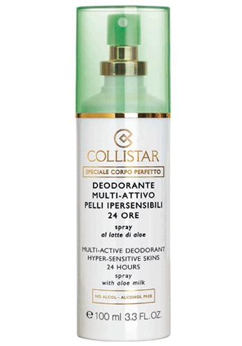 Collistar 24-hour deodorant spray for sensitive skin (Deodorant Multi-Active Hyper-Sensitive Skins 24 Hours) 1 100ml Moterims