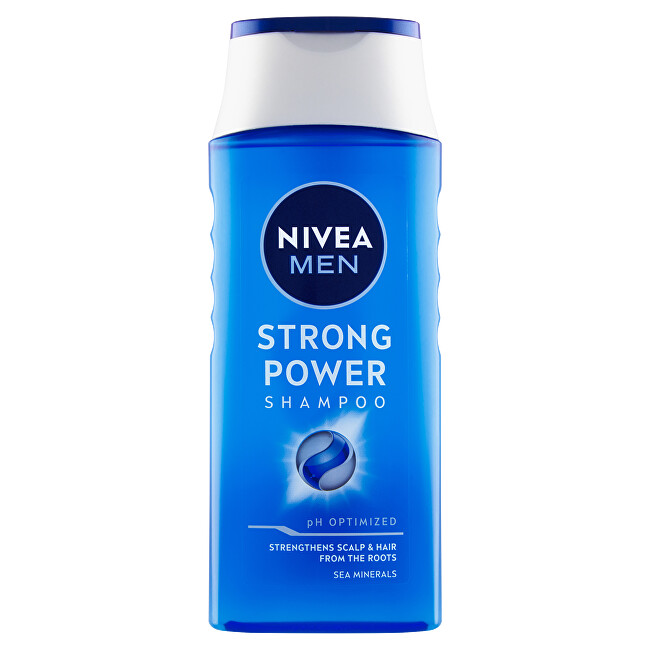 Nivea Shampoo for men Strong Power 205ml šampūnas