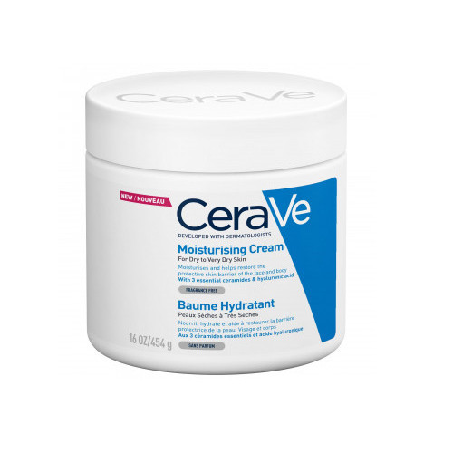 CeraVe Hydration Cream for Dry to Very Dry Skin (Moisturising Cream) 177ml Unisex
