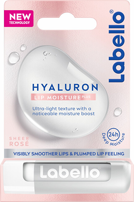 Labello Lip balm Hyaluron Rose Lip Balm 5.2 g Moterims