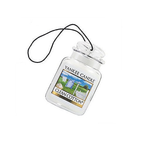Yankee Candle Luxury Cotton Label Clean Cotton 1pcs namų kvapas