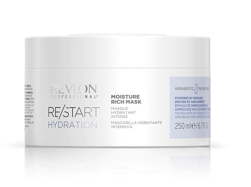 Revlon Professional Restart Hydration Hair Hydration Mask ( Moisture Rich Mask) 250ml Moterims