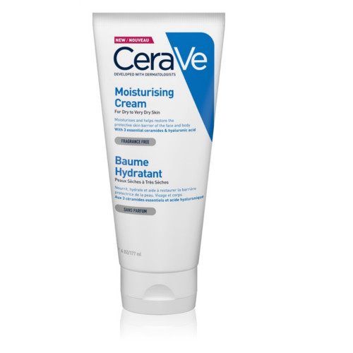CeraVe Hydration Cream for Dry to Very Dry Skin (Moisturising Cream) 177ml Unisex
