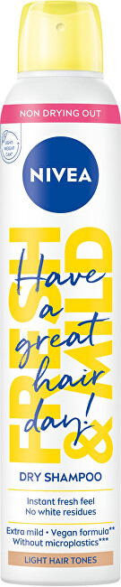 Nivea Dry shampoo for blonde hair Dry Shampoo 200 ml 200ml Moterims