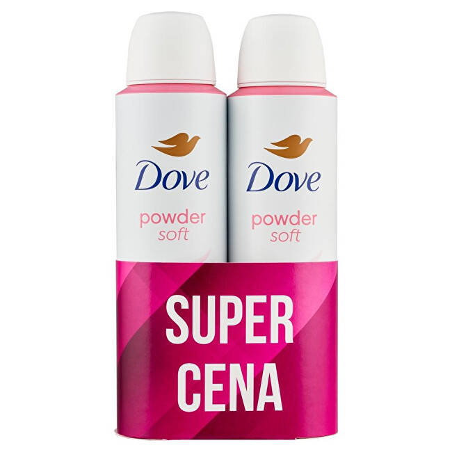 Dove Powder Soft antiperspirant set 2 x Dezodorantas Dezodorantas ir antiperspirantas Moterims