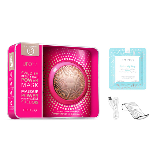 Foreo UFO &trade; 2 Sonic device for accelerating the effects of a face mask Mint vietinės priežiūros priemonė